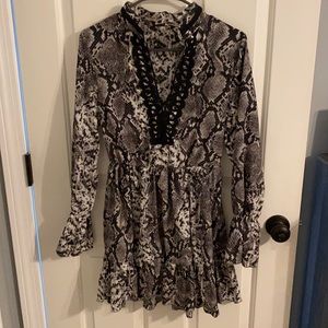Boutique snakeskin dress